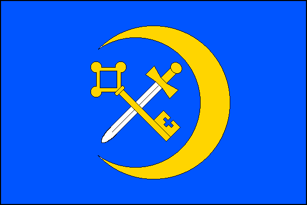 Flag of Ježkovice, Hradec Králové Region