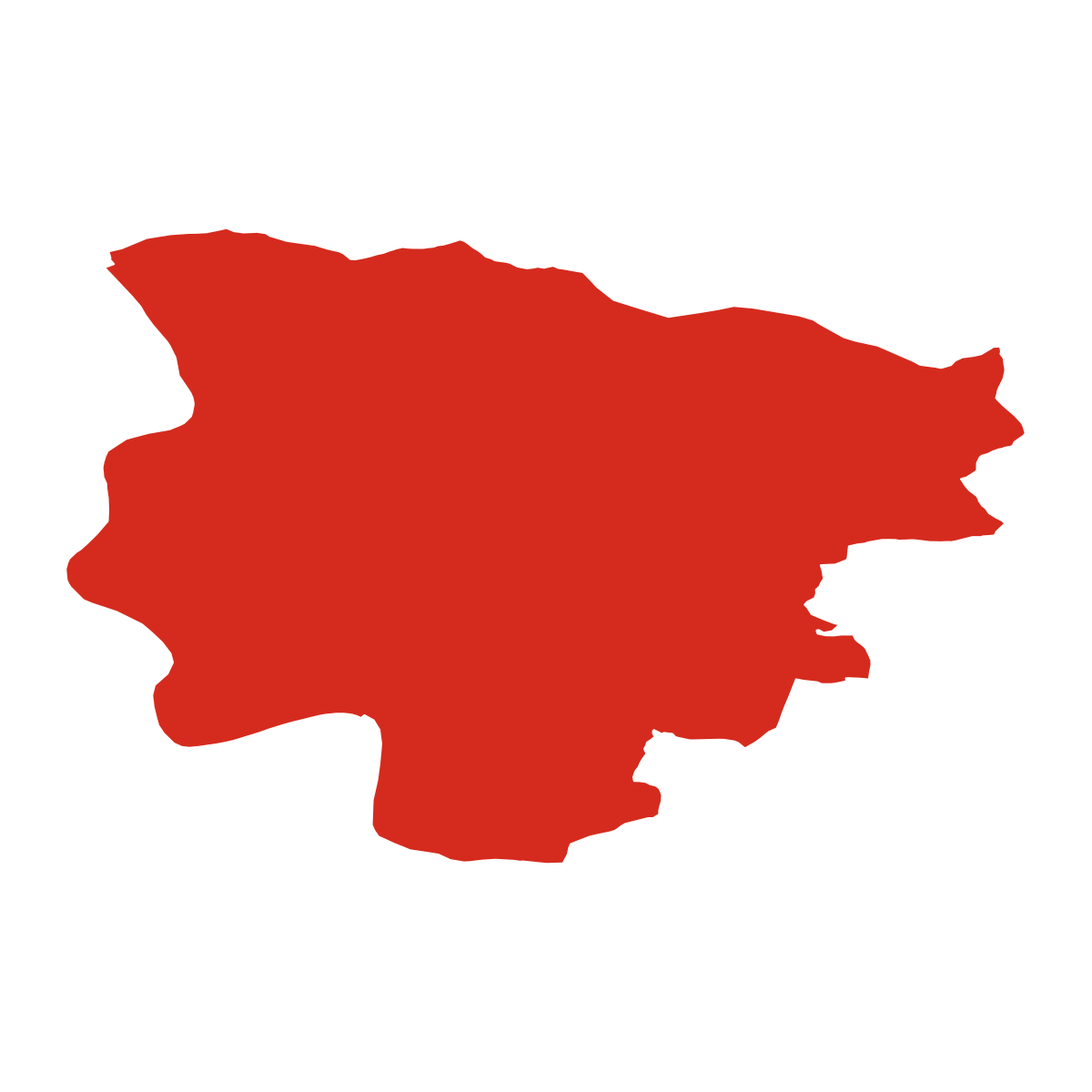 Jickovice boundary map