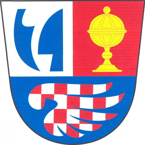 Coat of arms of Jinačovice, South Moravian Region