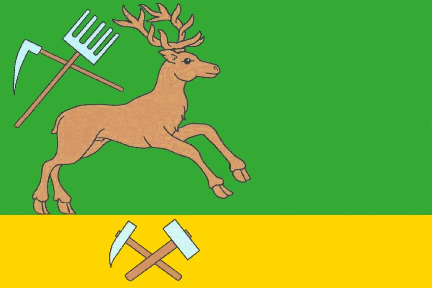 Flag of Jindřichovice, Karlovy Vary Region