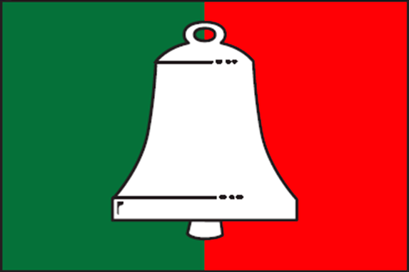 Flag of Jiřice, Central Bohemian Region