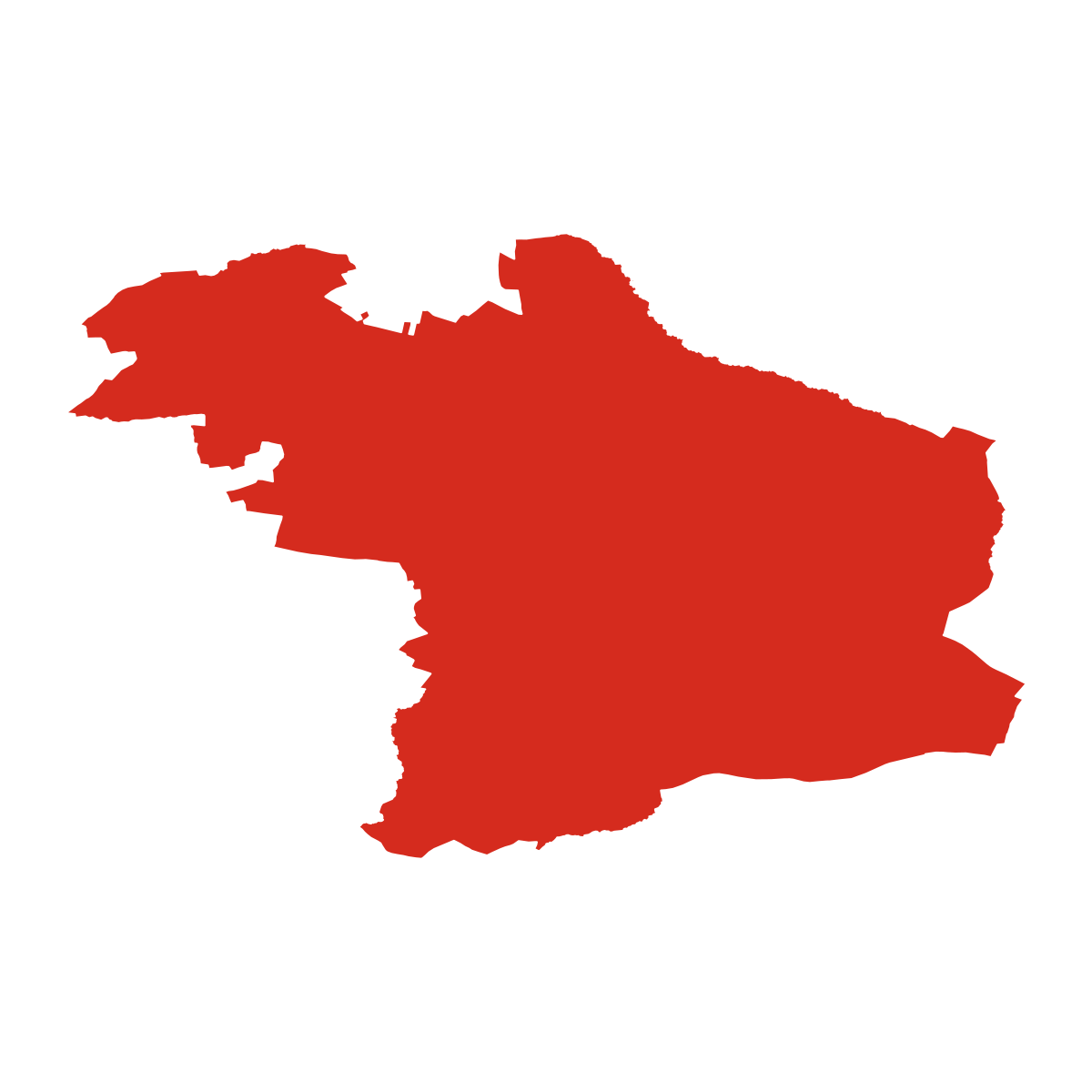Jiřice boundary map