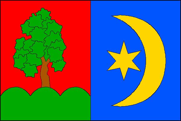 Flag of Jívová, Olomouc Region
