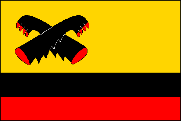 Flag of Josefov, Karlovy Vary Region
