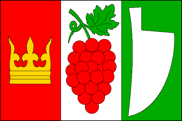 Flag of Josefov, South Moravian Region