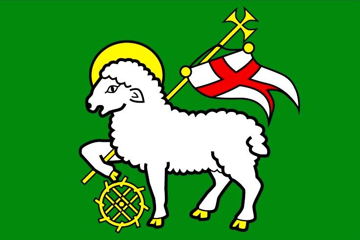 Flag of Kadov, Vysočina Region