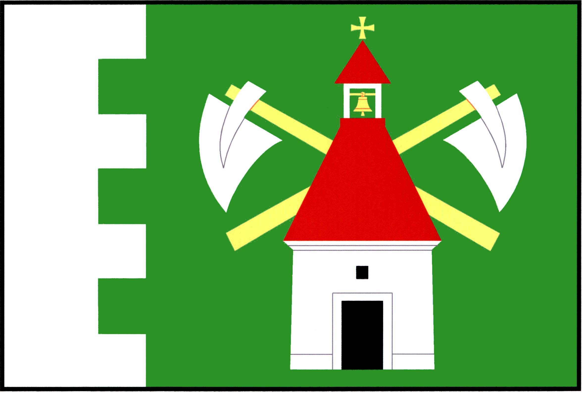 Flag of Kakejcov - Drážky, Plzeň Region