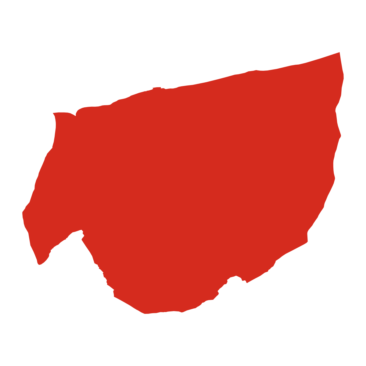 Kaňovice boundary map