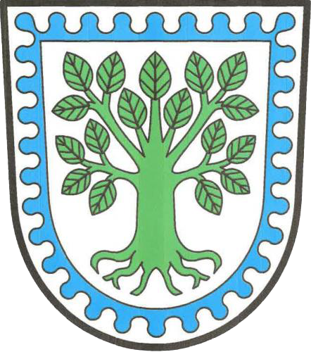 Coat of arms of Karlova Ves, Central Bohemian Region