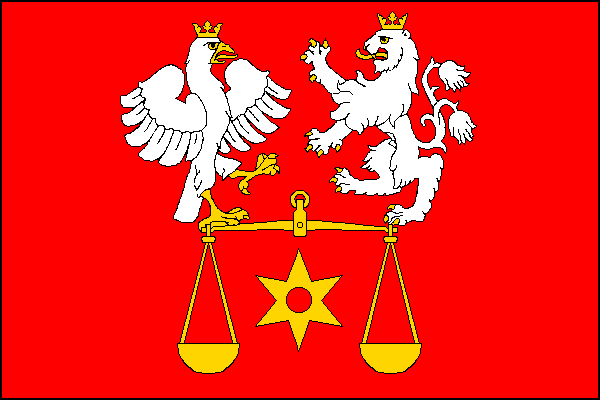 Flag of Katlov, Central Bohemian Region