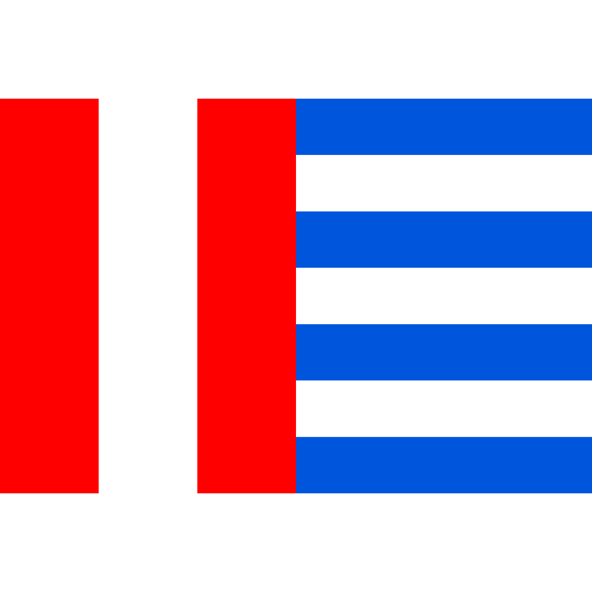 Flag of Kbely, Prague