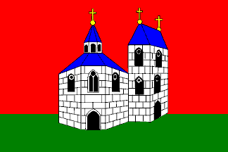 Flag of Kersko, Central Bohemian Region