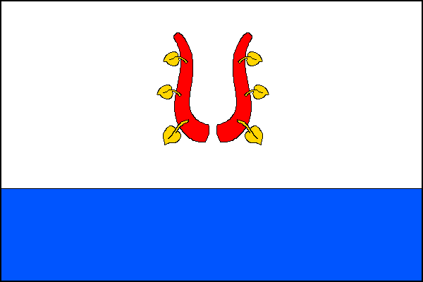Flag of Kestřany, South Bohemian Region