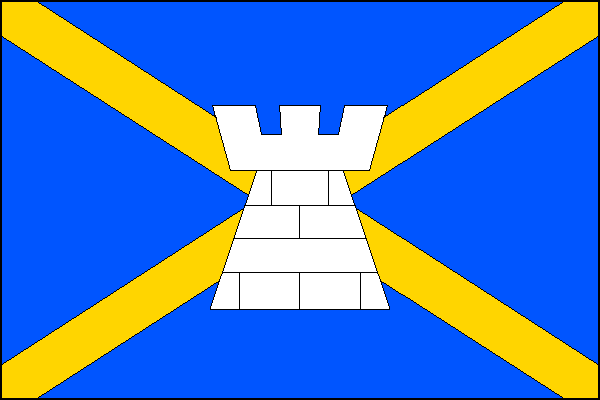 Flag of Kladníky, Olomouc Region