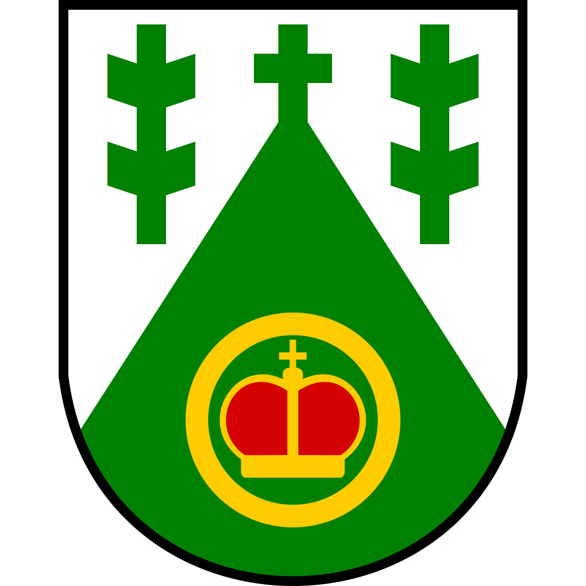 Coat of arms of Kladruby, Central Bohemian Region