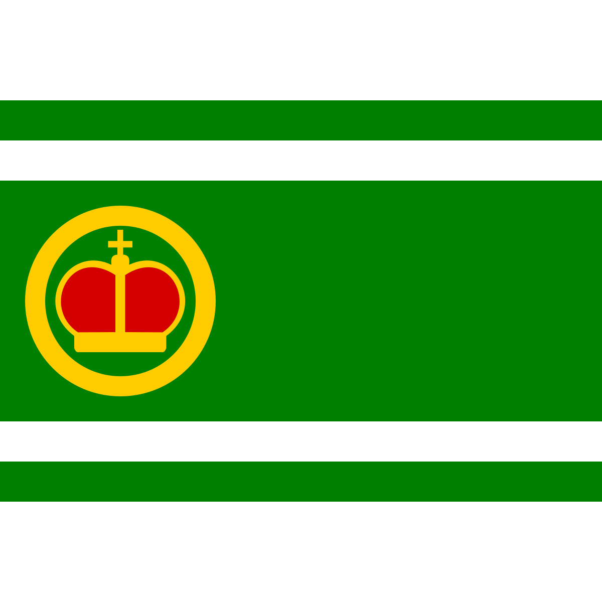 Flag of Kladruby, Central Bohemian Region