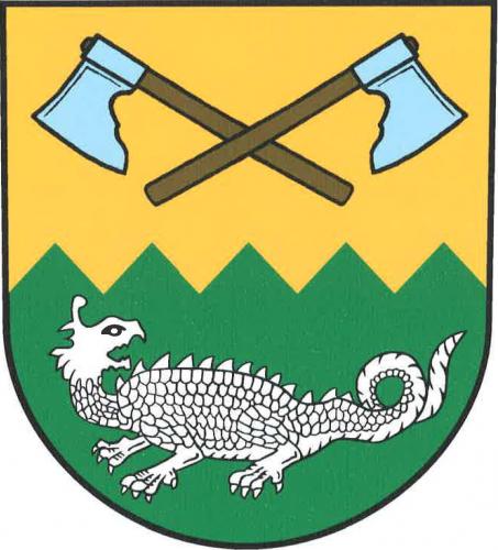 Coat of arms of Kladruby, South Bohemian Region
