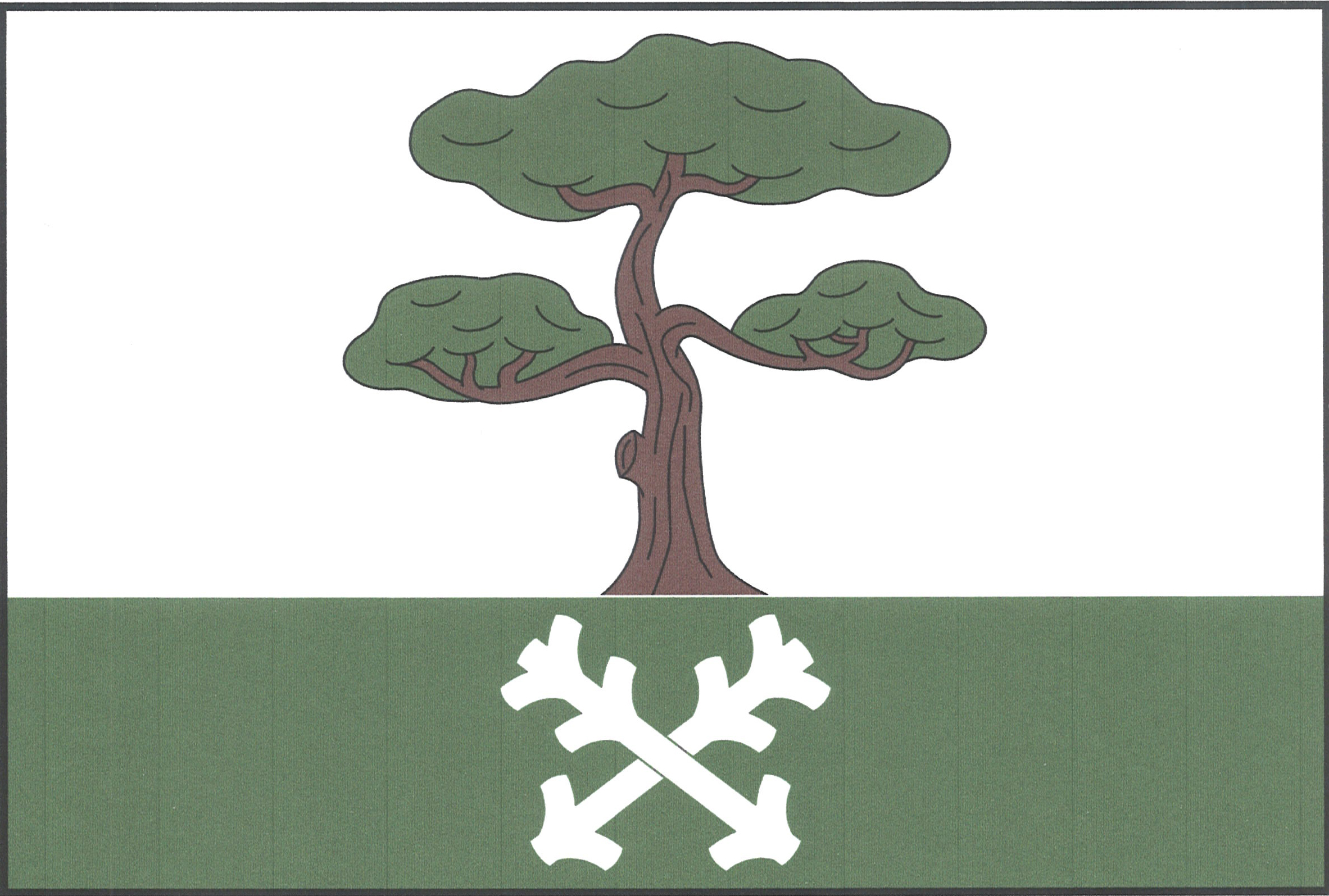 Flag of Klebš, Hradec Králové Region