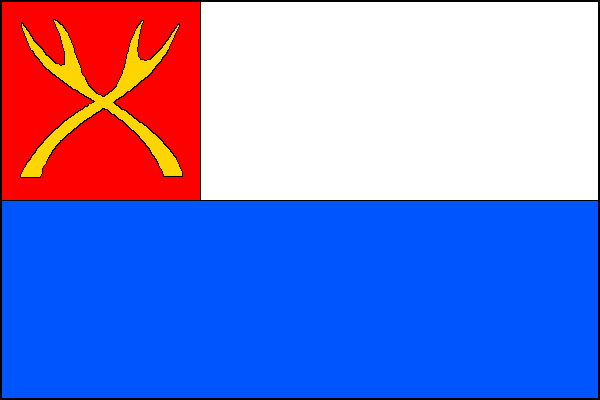 Flag of Kletečná, Vysočina Region