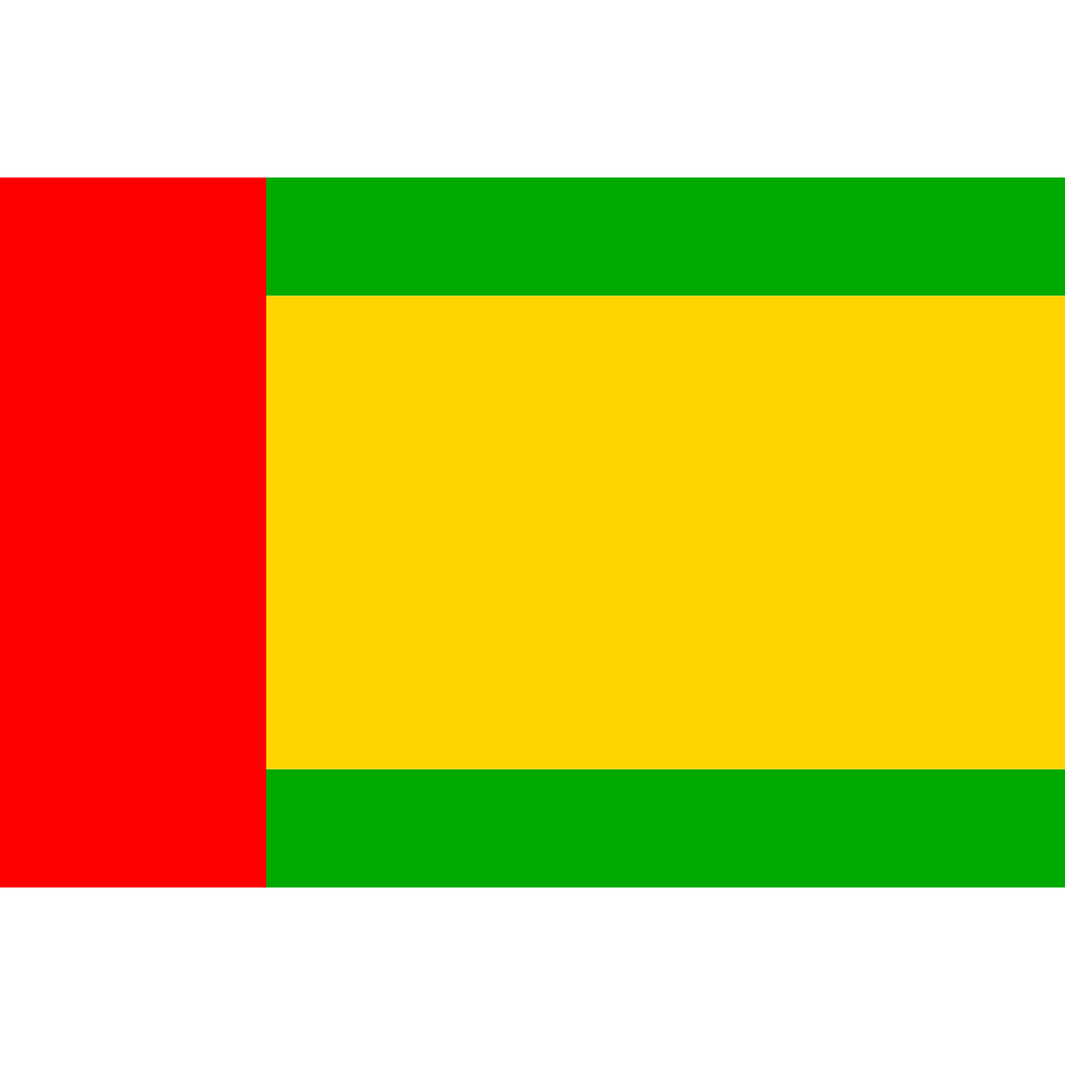 Flag of Klíčnov, Liberec Region