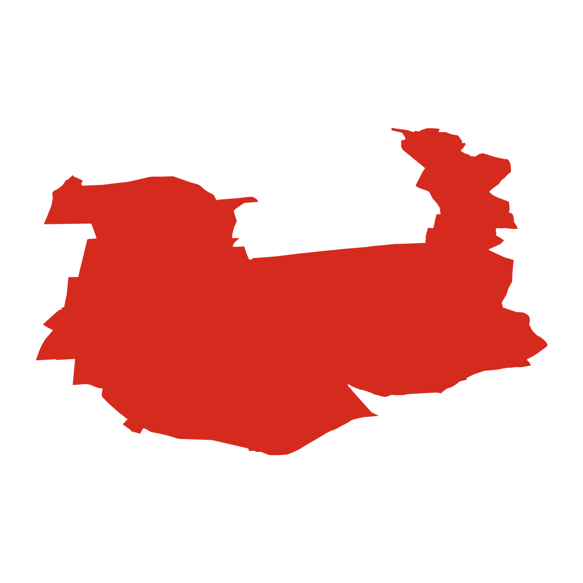 Kněžice boundary map