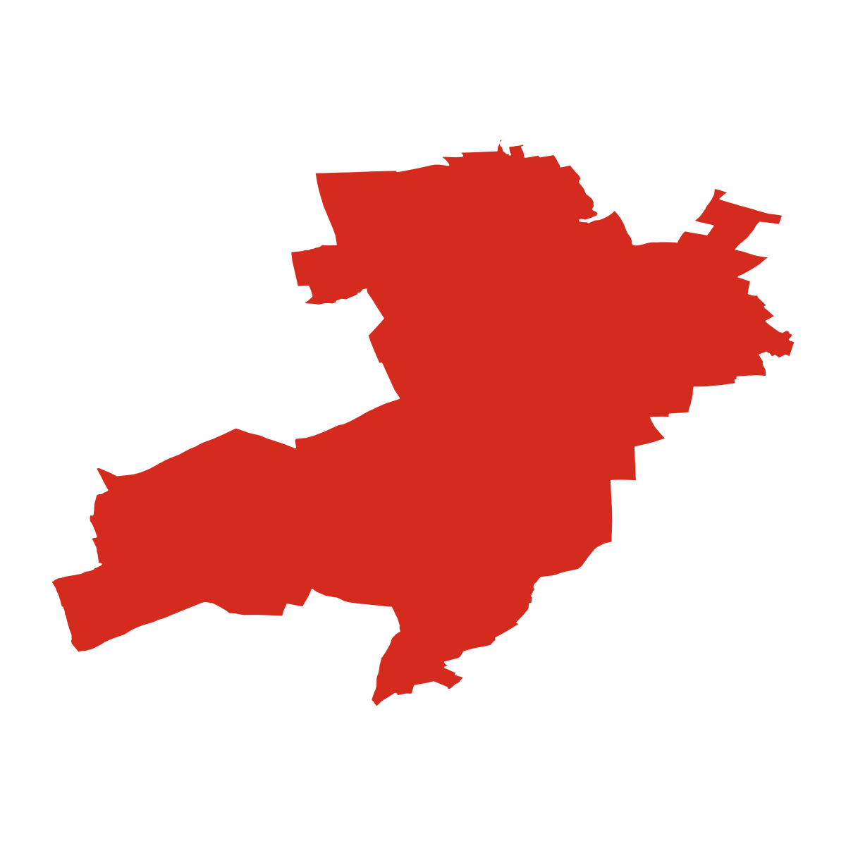 Kněžice boundary map