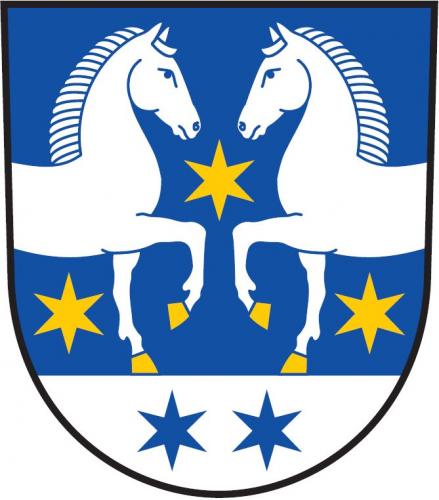 Coat of arms of Kobylnice, Central Bohemian Region