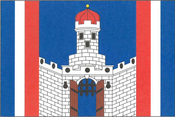 Flag of Konice, Ústí nad Labem Region