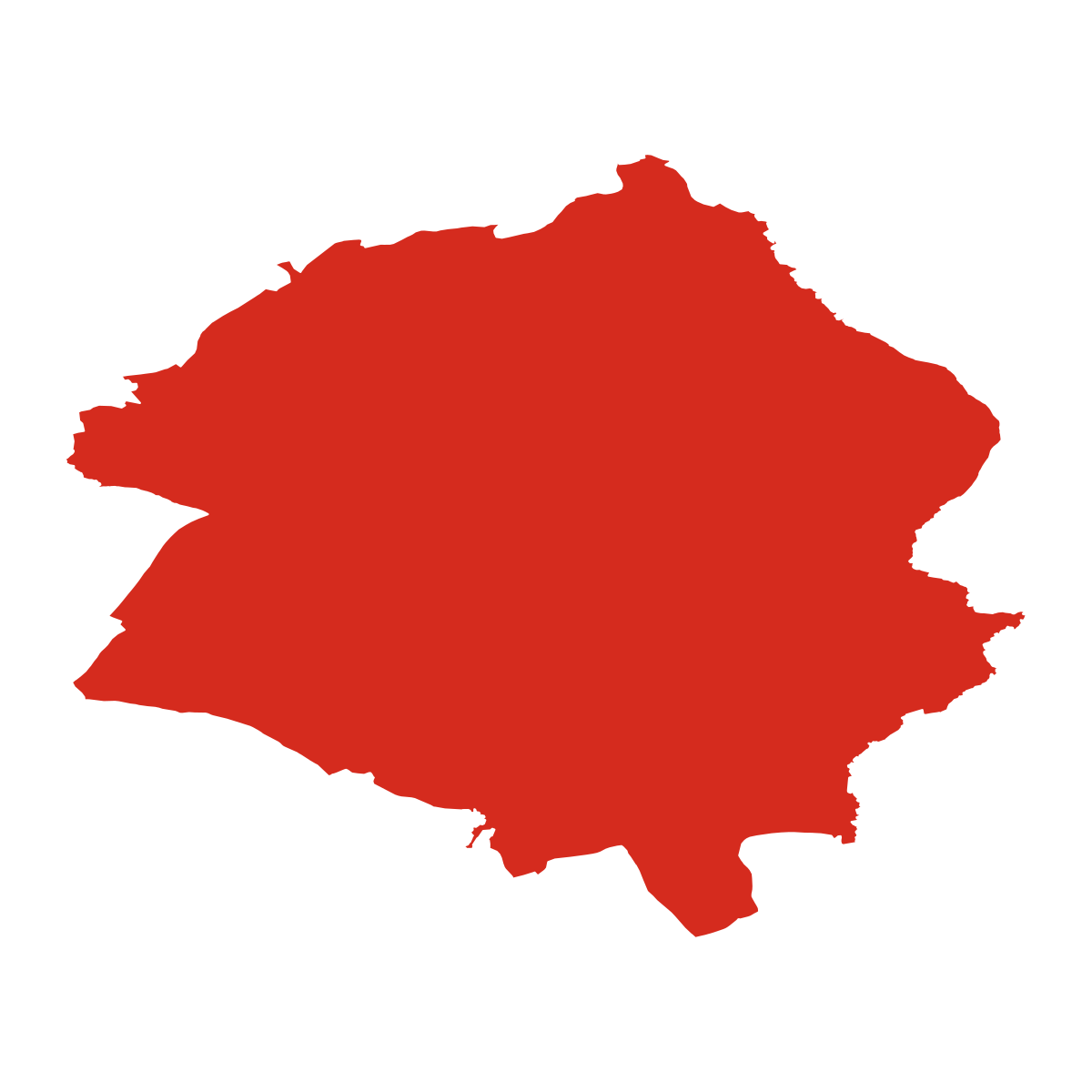 Kopanina boundary map