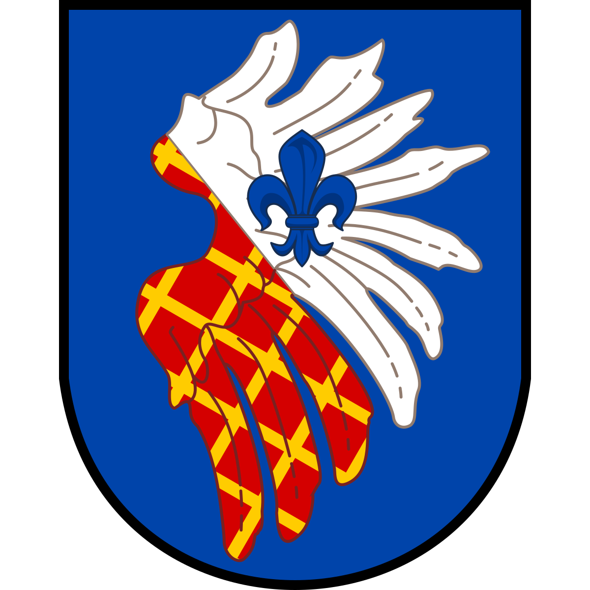 Coat of arms of Korolupy, South Moravian Region