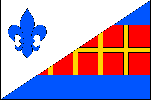 Flag of Korolupy, South Moravian Region
