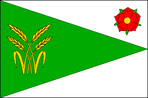 Flag of Koroseky, South Bohemian Region