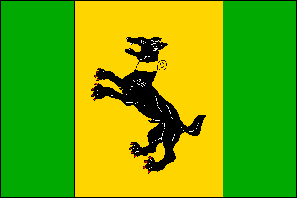 Flag of Kostelany, Zlín Region
