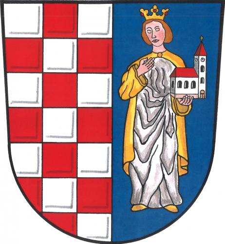 Coat of arms of Kostelec, Vysočina Region