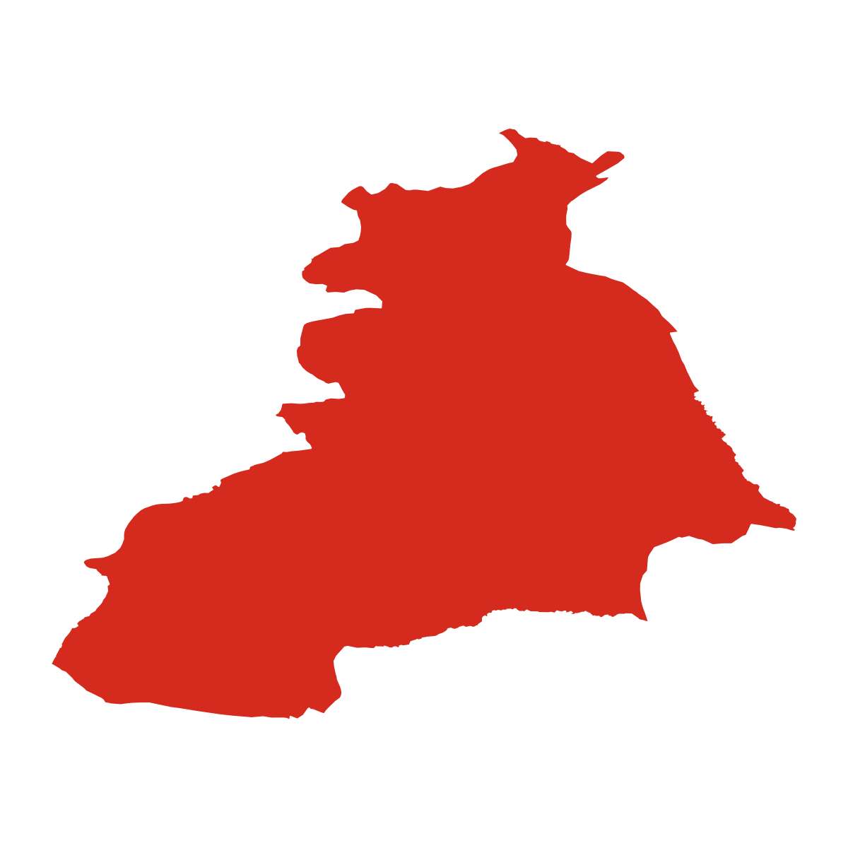 Kostelec boundary map