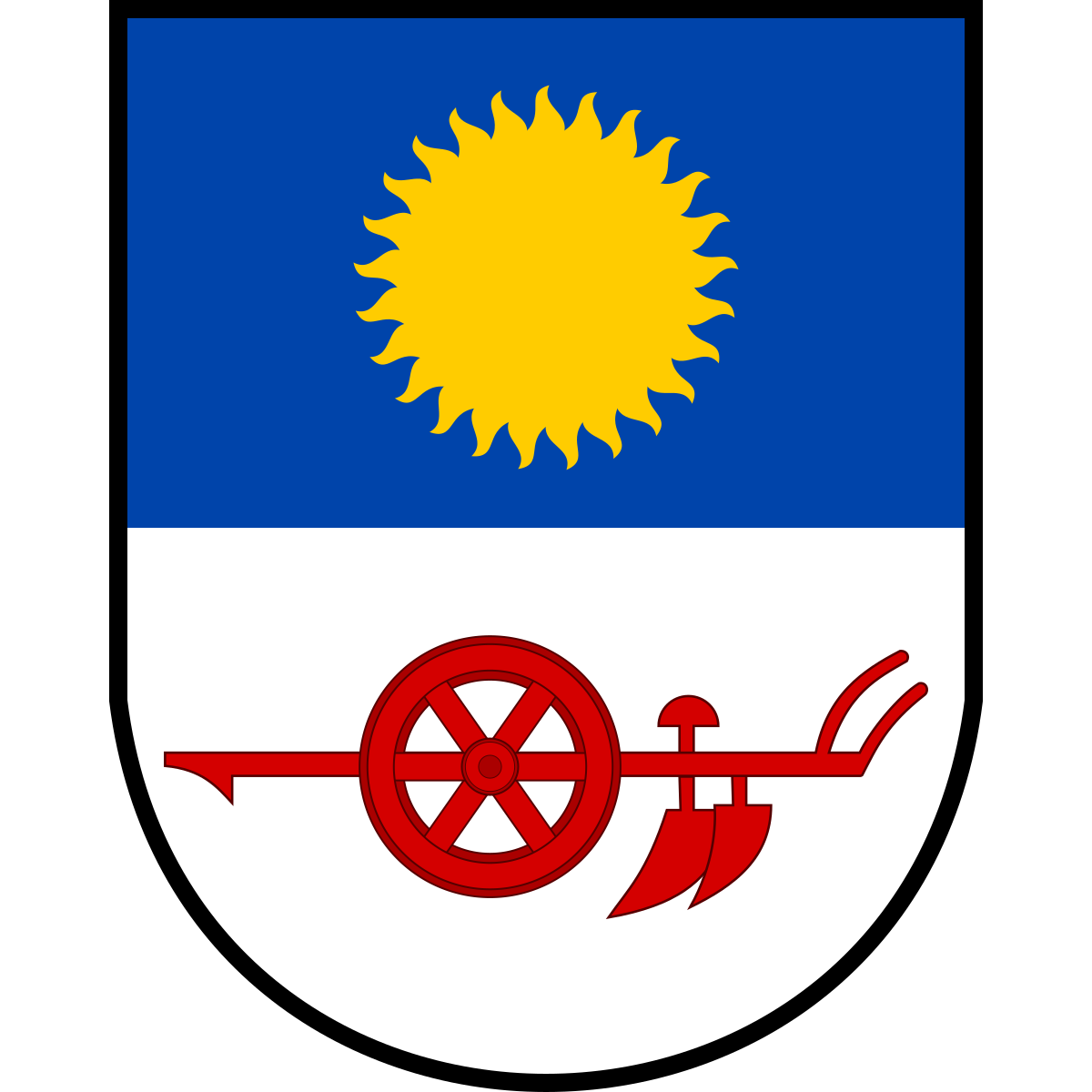 Coat of arms of Kostelec, Moravian-Silesian Region