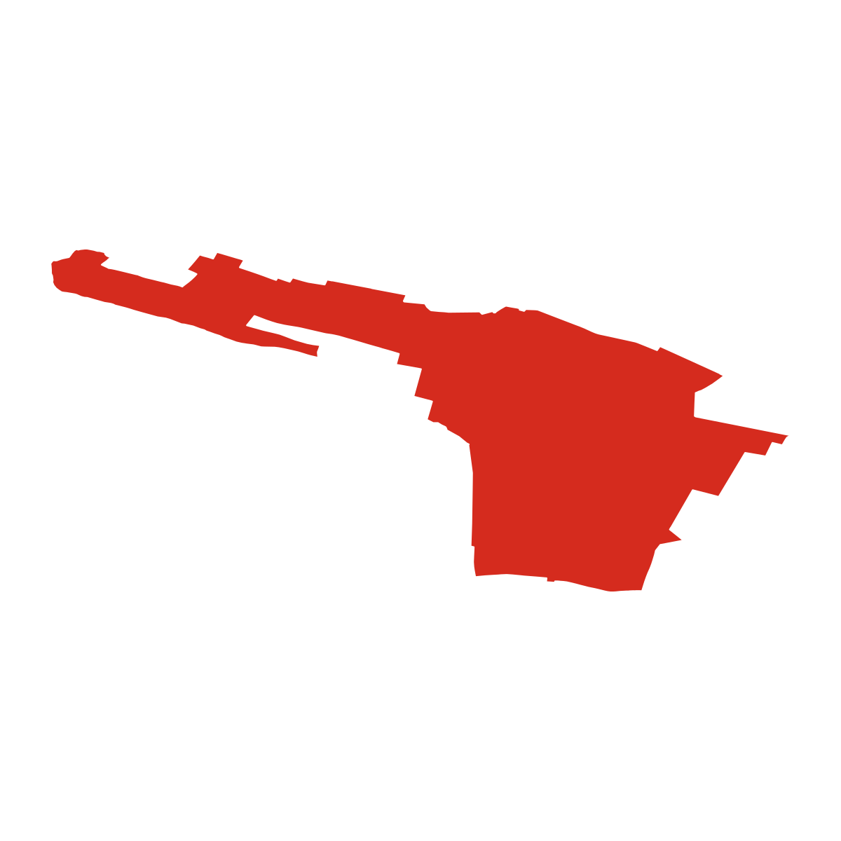 Kostelec na Hané boundary map