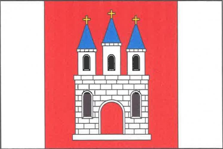 Flag of Kostelec na Hané, Olomouc Region
