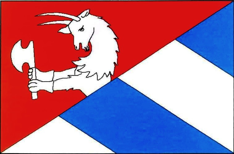 Flag of Kožlany, Plzeň Region