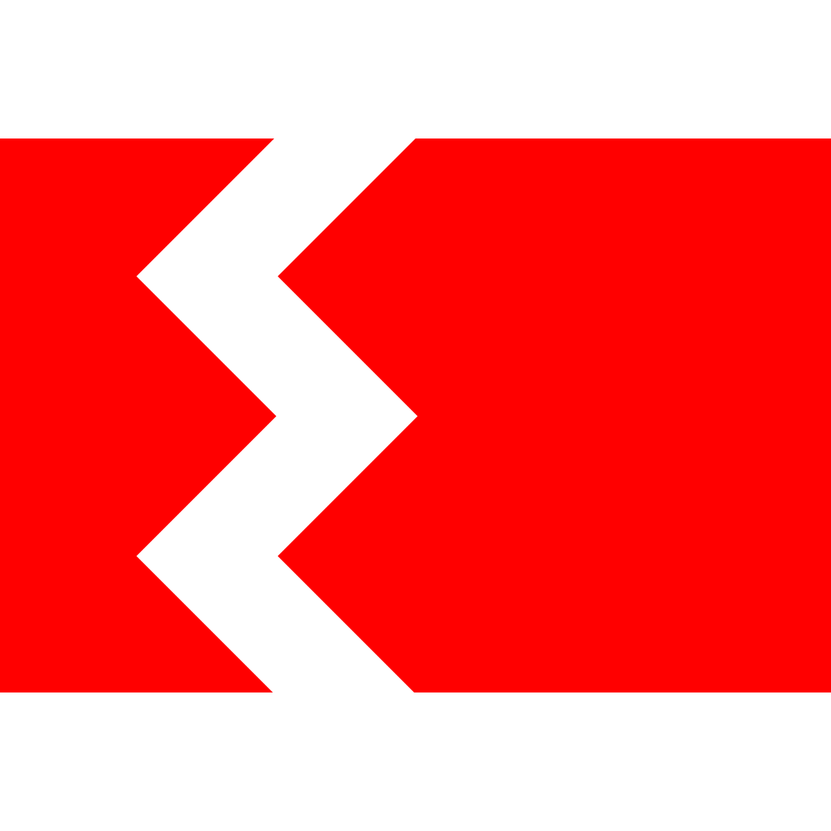 Flag of Králová, Olomouc Region