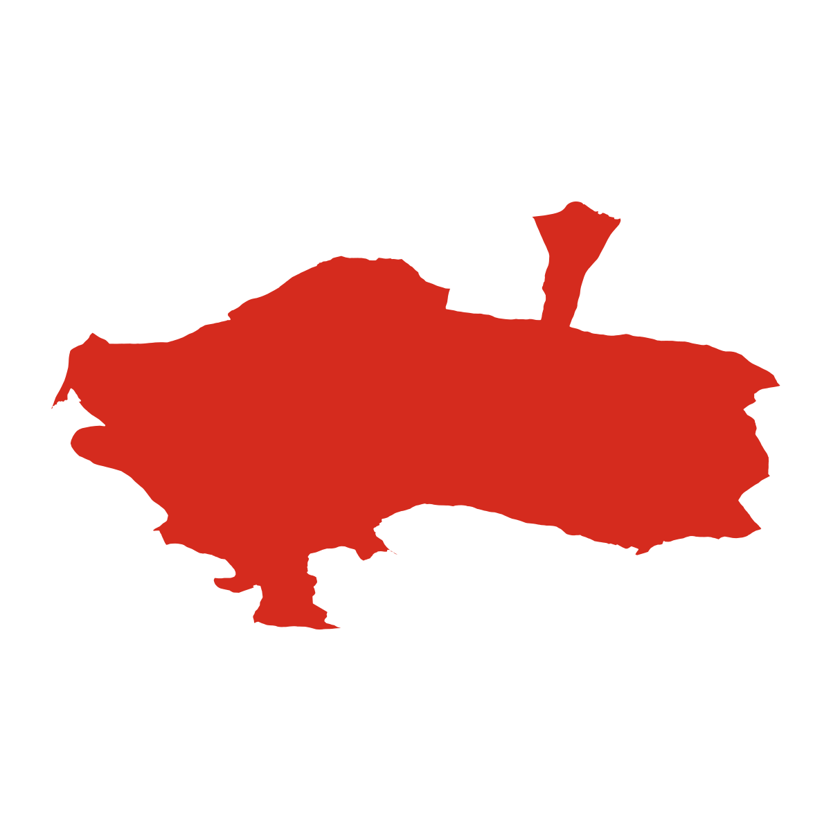 Království boundary map