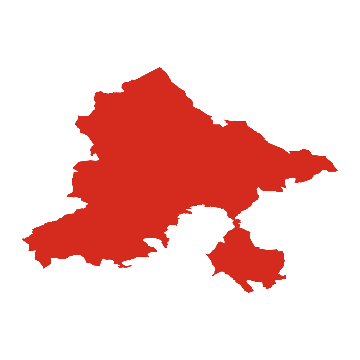 Krasoňovice boundary map