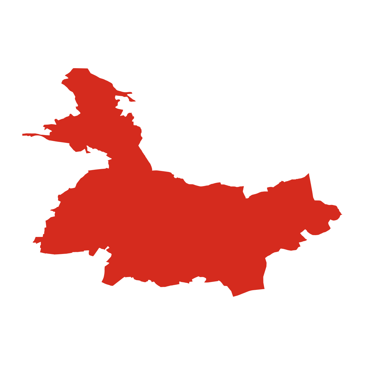 Krč boundary map
