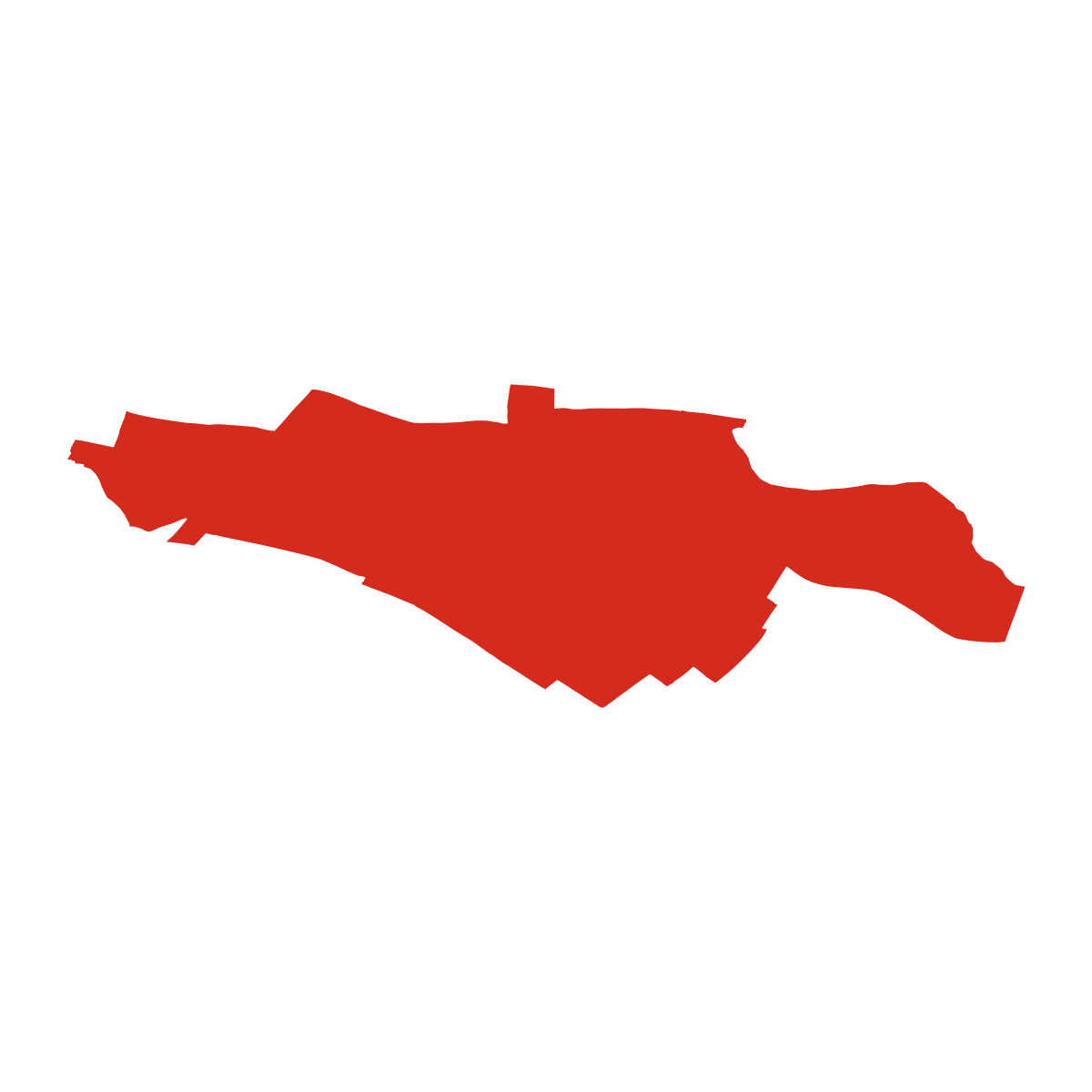 Křečkov boundary map