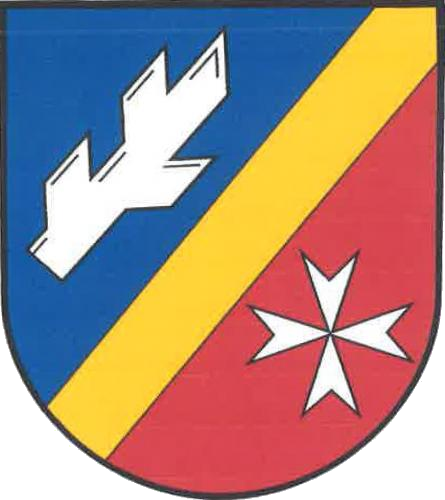 Coat of arms of Krejnice, South Bohemian Region