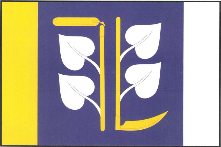 Flag of Krhov, Vysočina Region
