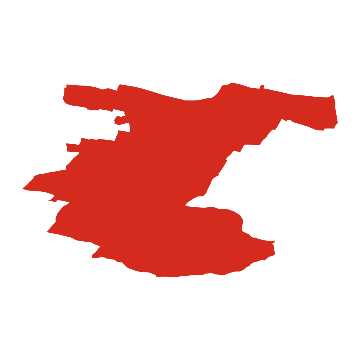 Krnčice boundary map