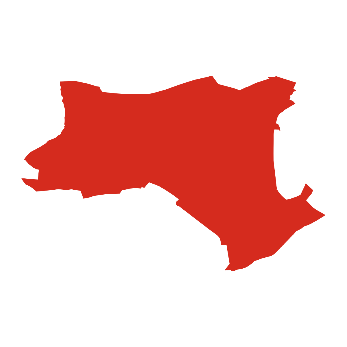 Křtěnov boundary map