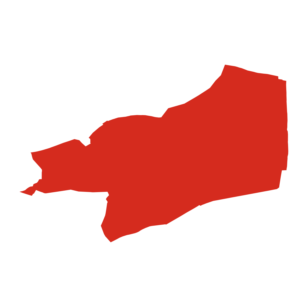 Krušovice boundary map