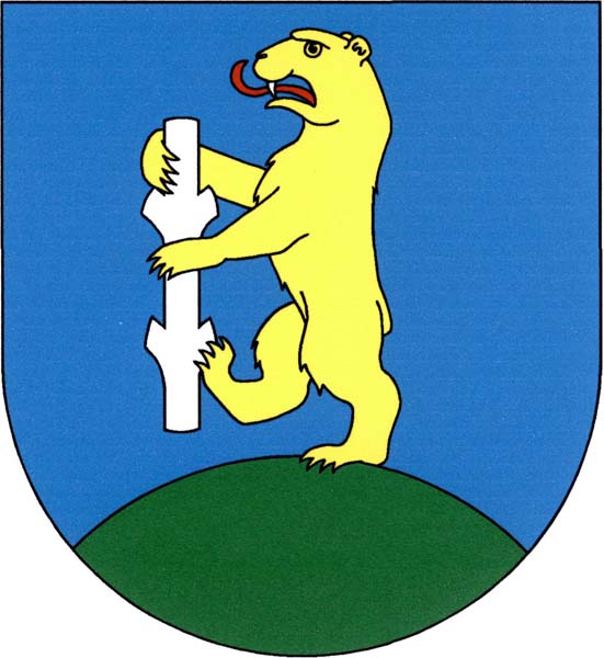 Znak obce Kučlín, kraj Ústecký kraj
